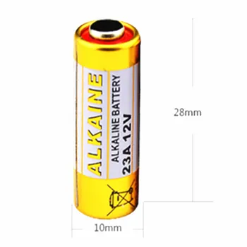 50 szt. AJQQ mała bateria 23A 12V bateria 21/23 A23 E23A MN21 V23GA L1028 lrv08 bateria 23A 12v sucha bateria alkaliczna