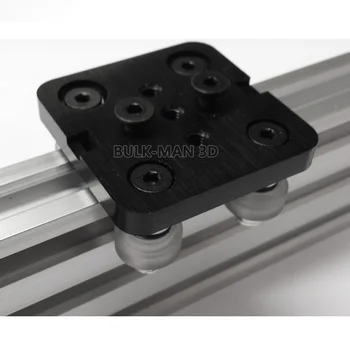 50 szt./Lot precyzyjny poliwęglanową CNC Xtreme Mini v wheel kits dla kształcie litery v liniowej szynowej systemu