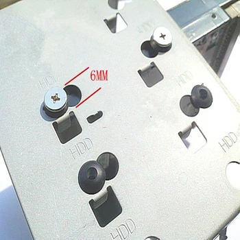 50 szt./lot komputer pokrowiec odporny na wstrząsy śruby odporne na śruby + amortyzacja 3,5-calowy HDD amortyzacja śruby
