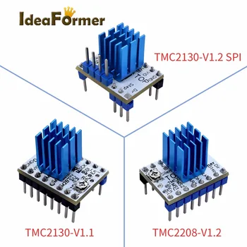 5szt TMC2130 V1.1/V1.2SPI TMC2208 V1.2 silniki krokowe StepStick Mute Driver świetna cicha ochrona stabilności dla drukarki 3D