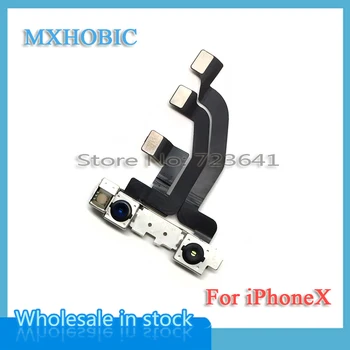 5szt aparat Przedni elastyczny przewód dla iPhone 8 8G Plus X XR XS 11 Pro Max Small Facing Camera Proximity Light Sensor Module Taśma