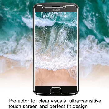 5szt hartowane szkło do Motorola Moto E4 Plus Screen Protector 9H 2.5 D telefon szkło ochronne dla Moto E4 Glass Moto E4 Plus
