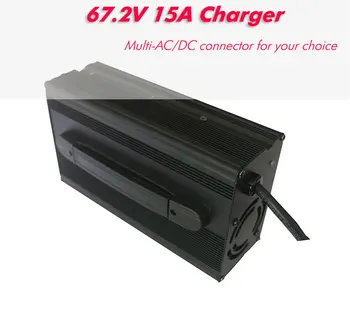 67.2 V 15A smart charger for 16S lipo/ lithium Polymer/ Li-ion battery pack smart charger support CC/CV mode 4.2 V*16=67.2 V