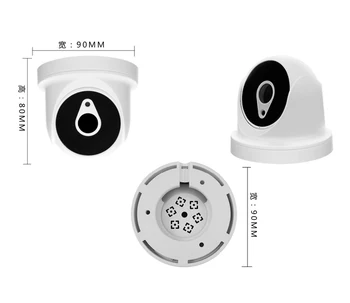 6led array CCTV Indoor AHD Camera 720P/960P/1080P SONY IMX323 Chip 2.0 MP digital Infrared All FULL HD High Definition video Dome