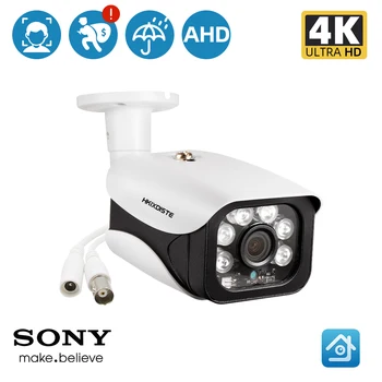 8MP kamera cctv AHD CCTV kamera analogowa o wysokiej rozdzielczości kamery IR PAL NTSC odkryty wodoodporna kamera