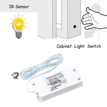 AC85-250V ręczne obraz cyfrowy czujnik PODCZERWIENI przełącznik czujnik podczerwieni szafa światło do szafy, szafki, lustra lampy led lampy ręczne fala