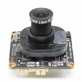 AHWVE DIY 5MP 4MP kamera IP modułowa płyta z IRCUT RJ45 kabel 48V POE ONVIF H. 265 mobilna aplikacja XMEYE Serveillance CMS 2.8 mm obiektyw