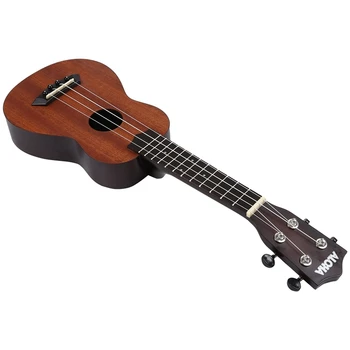 ALOHA 21 calowy ukulele początkujący Soprano ukulele сапеле Drzewo 4 struny gitara mahoń szyi delikatny tuning peg