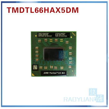 AMD cpu laptop Turion TL-66 TMDTL66HAX5DM TMDTL66HAX5DC PROCESORA 2.3 GHz/Socket S1 (S1g1)/dwurdzeniowy procesor laptopa tl66 TL 66