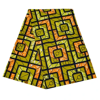 Afrykańska Ankara drukuje wosku tkanina patchwork, szycie sukienki rzemiosła DIY Afryki Materiał poliester wysokiej jakości tkaniny Afryki