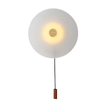 Aisilan LED wall Light Nordic light luksusowa sypialnia szafka lampa z wyłącznikiem wejście ganek kinkiet