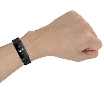Akcesoria Do Opaski Fitbit Charge 3 Charge 4 Metal Band Small Large Wymiana Paska Ze Stali Nierdzewnej Opaski