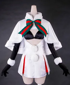 Anime Fate Grand Order FGO Alter Jeanne d ' Arc Lily Christmas Role Play Rabbit Full Set Uniform Suit Cosplay Costumes In Stock