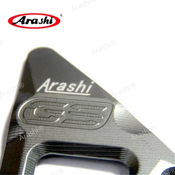 Arashi R1200GS 2013-2018 CNC nożny kołek ochraniacz do wypoczynku pięty płyta ochronna do BMW R1200 GS Adventure ABS 13 14 15 15 16 17
