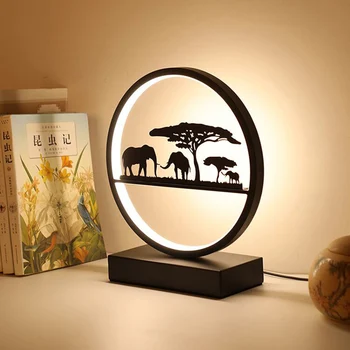 Artpad Nordic Dimmable Table Lamp Study Eye-care lampa stolik sypialnia stół nocne salon Hoom Decoration Led