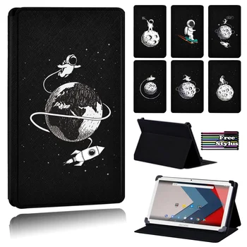 Astronaut Flip Stand Tablet Case for Archos 101 101b 101d Platinum/101b Oxygen/101e Neon/access 101(3g/wifi)/Oxygen 101 S/T80