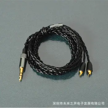 Audio ekran kabla do kabla Shure kabel do słuchawki se215 235 846 wymiana kabla złącze MMCX