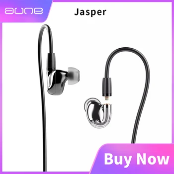 Aune Jasper słuchawki przewodowe hifi zestaw słuchawkowy aune