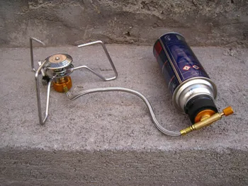Auto-wyłączanie piknik kuchenka gazowa adapter palnika konwersji Split typ otwarty elektryczna złącze camping kuchenka gazowa cylinder zbiornik adapter