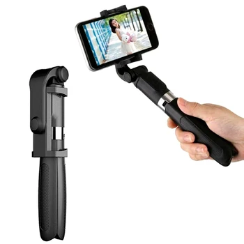 BT Selfie Stick statyw Przenośny mini-chowany Live Streaming statyw do 55 mm-85 mm telefon Selfie Stick statywy Dropshipping