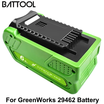 Battool akumulator 6000mAh bateria zastępcza dla Crea 40V GreenWorks 29462 29472 22272 G-MAX GMAX kosiarka baterii