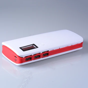 (Bez baterii) 10000mah 18650 Pover Bank Case Dual USB DIY Box Mobile Powerbank przenośna ładowarka dla Xiaomi Power Power Bank