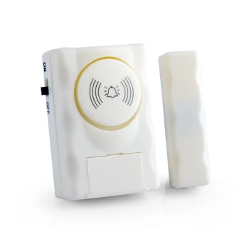 Bezprzewodowa domowa alarmowy drzwi okno alarm system ostrzegania 90 db sygnał magnetyczny czujnik drzwi niezależne alarmy bezprzewodowe