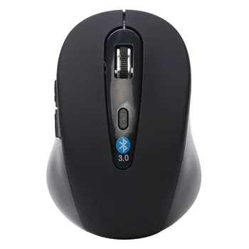 Bezprzewodowa mini Bluetooth 3.0 6D optyczna 1600DPI plac cichy, przenośny ergonomiczny komputerowa cicha mysz do laptopa PC