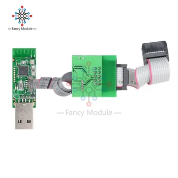 Bezprzewodowej Zigbee CC2531 Sniffer Board USB Analyzer Module with Dongle&BTool Programmer Wire Download Programming Connector