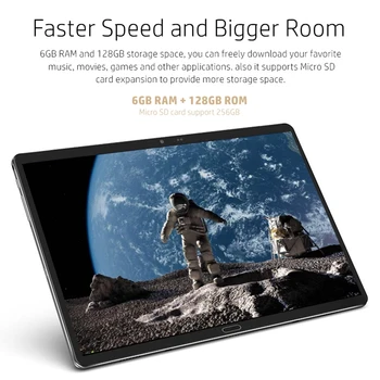Binai I99UHD 10,8-calowy 4G tablet z klawiaturą 6G+128G Android 8.1 2560X1600 2.4 G/5G Bluetooth5.0 1P Camera Tablet