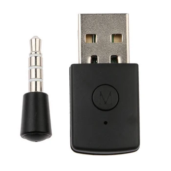 Bluetooth 4.0 adapter odbiornik USB2.0 port 3.5 mm-wtyczka, Bluetooth 4.0 adapter odbiornik na PlayStation 4 PS4 bezprzewodowy audio