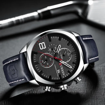 CURREN 2019 Modne męskie zegarki sportowe męskie analogowy zegarek kwarcowy zegarek wodoodporny data wojskowe wielofunkcyjne mężczyzna zegarki męskie
