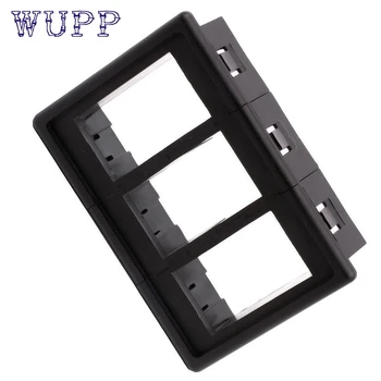 Car-styling wupp Switches 3 Gang Rocker Switch Housing Clip Panel Assembly Holder FOR ARB Carling td16 dropship