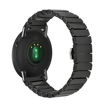 Ceramiczne watchband Amazfit Bip Pace watch band 20 mm 22 mm pasek do zegarka Galaxy gear s3 active watch Bracelet