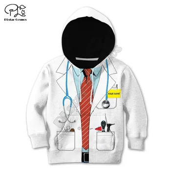 Cosplay dr dostosować swoje imię 3d drukowane bluzy dzieci sweter bluza dres kurtka t-shirt Halloween chłopiec dziewczynka