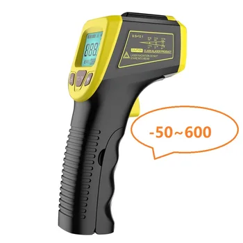 Cyfrowy GM320(S) Podczerwień termometr przemysłowy bezdotykowy miernik temperatury pirometr na podczerwień punktowy pistolet -50~600 stopni