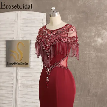 Czerwone kobieca sukienka Party Long Occasion Dresses for Women, suknie wieczorowe, sukienka 2019 48 godzin wysyłka