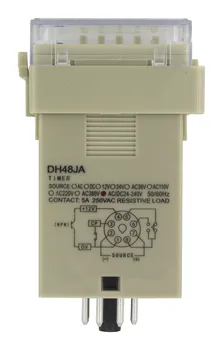 DH48JA 8 pin sensor input digital counter relay DH48J series AC 220V 110V 36V 380V AC/DC 24-240V 12V 24V