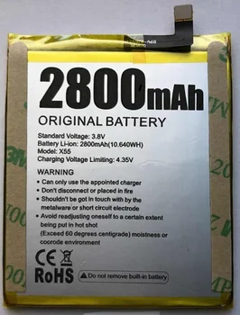DOOGEE X55 bateria 2800mAh oryginalny nowy smartfon DOOGEE X55