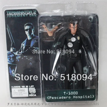 Darmowa wysyłka NECA The Terminator 2 Action Figure T-1000 Pescadero Hospital Figure Toy 7