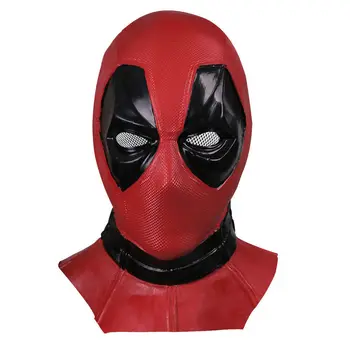 Deadpool 2 Maski Cosplay Kostium, Rekwizyty Superbohater Film Wprost Halloween Maska