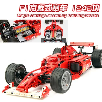 Decool Technic F1 Formula Racing Car 1:10 I 1:8 Technic Car Truck Building Blocks Toys For Children ' s Christmas Boy Gifts