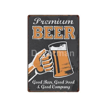 [ DecorMan ] Hawana piwo, whisky tiki bar, metalowe szyldy własne hurtownie metalowe wzory pub wystrój LT-1783