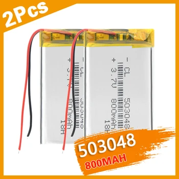 Diody led polimerowa bateria litowa 3.7 V 503048 Li ion Cell Replacement 800MAH Rechargeable Batteria dla komórek sprzętu medycznego