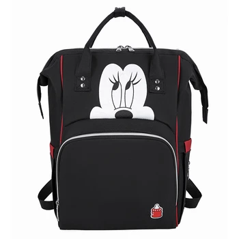 Disney torby na pieluchy dużej pojemności Mumia macierzyństwa torba na pieluchy dla dzieci podróży plecak dla mamy opieka nad dzieckiem torby na pieluchy Mickey Mouse