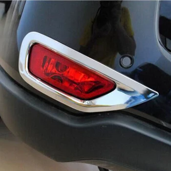Dla Jeep Grand Cherokee ABS chromowane tylne światła przeciwmgielne pokrywy lampy хвостовые światła przeciwmgielne klosze stylizacja samochodów akcesoria samochodowe