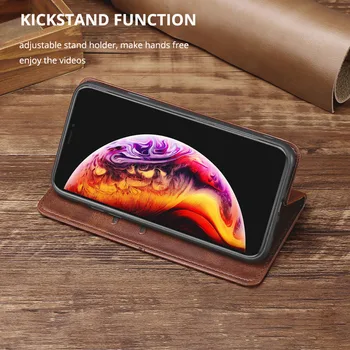 Dla Xiaomi POCO X3 Case etui skórzane Magnes Xiaomi Phone Cover for Mi Poco X3 NFC 6.67 inch Wallet Book Stand Coque M2007J20CG
