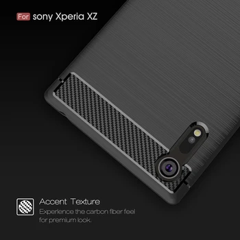 Dla etui Sony Xperia XZ etui stylu biznesowego guma silikonowa etui na telefon pokrowiec do Sony Xperia XZ etui do Sony XZ F8331 F8332
