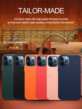 Dla iPhone 12 Pro Max Case Ebaicase oryginalny biznes luksusowy skórzany Odporny na wstrząsy etui dla iPhone 12 Mini Back Case