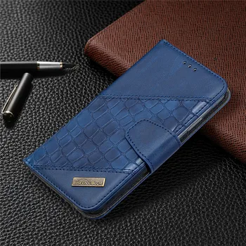 Dla iPhone 12 Pro Max Case croco leather case z magnetycznym klamrą dla iPhone 11 Pro 8 7 6S 6 Plus X XR XS Max klapka